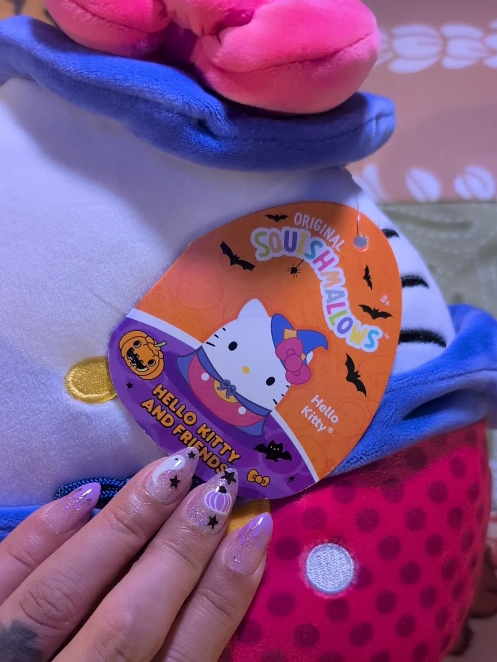 NWT Squishmallows Hello Kitty Witch 2025